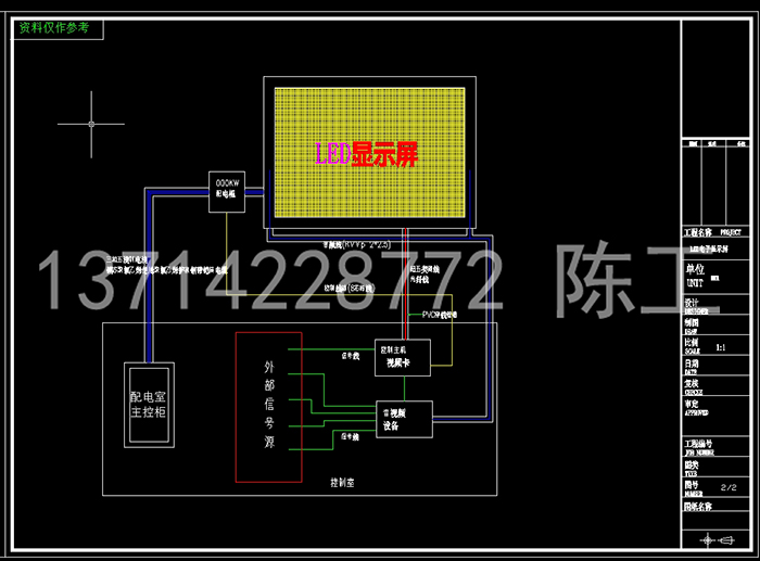 LED显示屏拓扑图